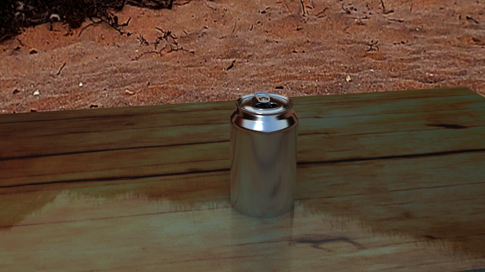Beer Can on Beach